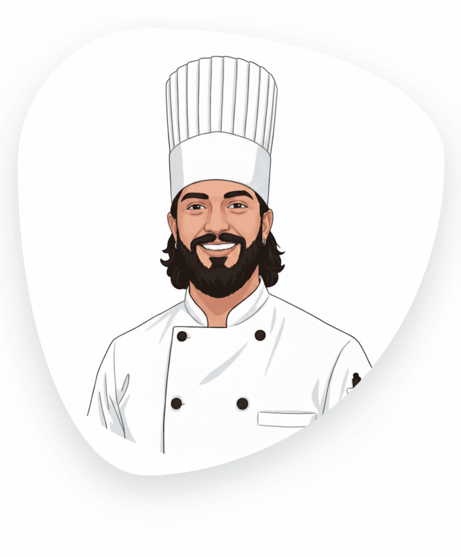 Portrait of instructor Anya in a modern kitchen